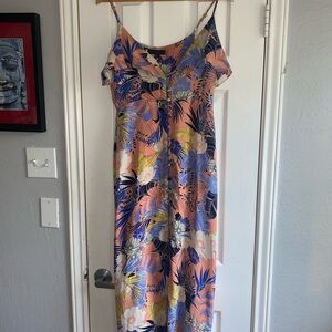Floral Sanctuary brand Spaghetti Strap Dress